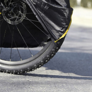 Wozinsky WPP-01O Cover - Anti-dust, Anti-moisture Protective Cover for Scooter Bike - Black - Image 8