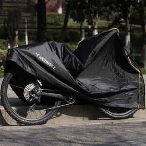 Wozinsky WPP-01O Cover - Anti-dust, Anti-moisture Protective Cover for Scooter Bike - Black - Image 9
