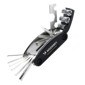 Wozinsky WWZ-01N 16-in-1 Multifunctional Bicycle Repair Tool Set - Black