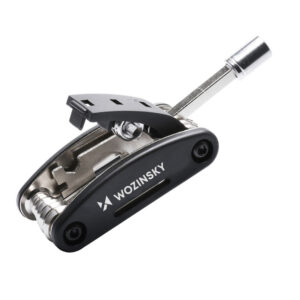 Wozinsky WWZ-01N 16-in-1 Multifunctional Bicycle Repair Tool Set - Black - Image 3