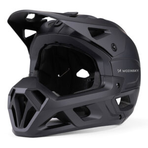 Wozinsky Full Face Bike Šalmas with Chin Guard M - Black - Image 3