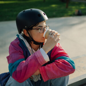 Wozinsky Lightweight BMX/Scooter šalmas S - juodos spalvos - Image 8