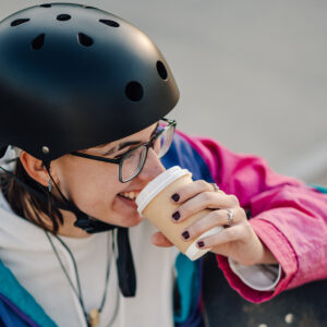 Wozinsky Lightweight BMX/Scooter šalmas S - juodos spalvos - Image 6