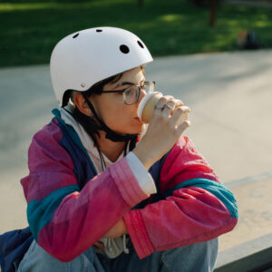 Wozinsky Lightweight BMX/Scooter šalmas S - baltos spalvos - Image 6