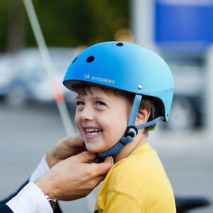 Wozinsky M BMX/Scooter Šalmas - Blue Gradient - Image 5