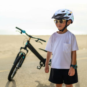 Wozinsky Children's MTB Bike Šalmas with Detachable Visor XS - Light Blue - Image 5