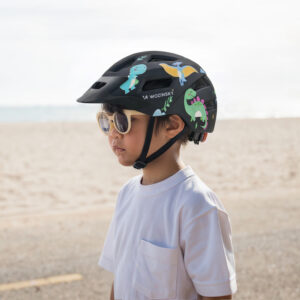 Wozinsky Children's MTB Bike Šalmas with Detachable Visor XS - Black - Image 5