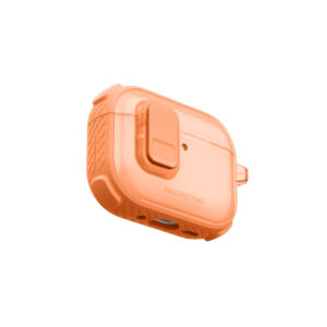 AmazingThing Titan Pro Mag dėklas Clear skirtas AirPods Pro 3 - oranžinės spalvos - Image 8