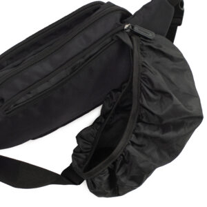 Wozinsky WSB-W1 unisex shoulder bag with adjustable strap, waterproof - black - Image 5