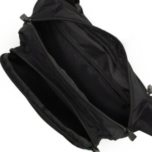 Wozinsky WSB-W1 unisex shoulder bag with adjustable strap, waterproof - black - Image 6