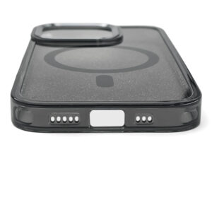 Glitter dėklas skirtas Samsung Galaxy S26 Ultra, MagSafe Compatible - juodos spalvos - Image 4