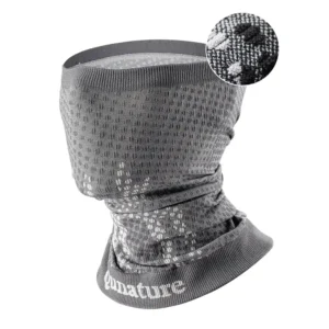 Qunature 11230014001 ski scarf, sports bandana, universal size - gray