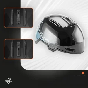 Qunature 10130003004 Ski Helmet with Earmuffs, Snowboard Size M - Black - Image 2