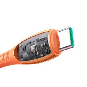 Joyroom S-A59 Vibrant Series 60W USB-C - USB-C kabelis 1.2m - oranžinės spalvos - Image 3
