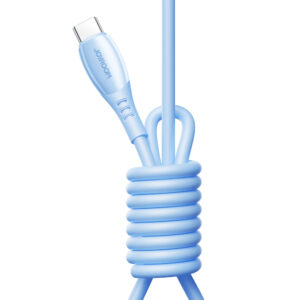 Joyroom S-A59 Vibrant Series 60W USB-C - USB-C kabelis 1.2m - mėlynos spalvos - Image 4