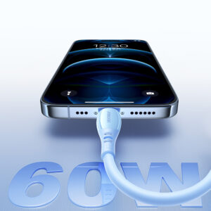 Joyroom S-A59 Vibrant Series 60W USB-C - USB-C kabelis 1.2m - mėlynos spalvos - Image 7