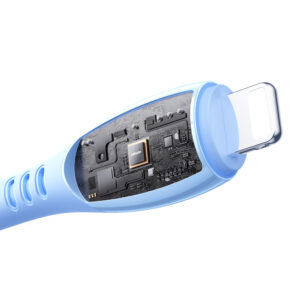 Joyroom S-A59 Vibrant Series 30W USB-C - Lightning kabelis 1.2m - mėlynos spalvos - Image 4