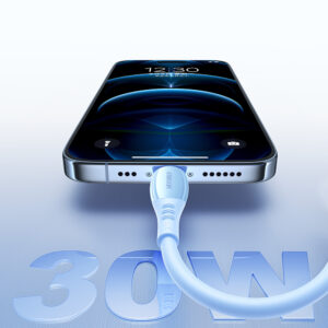 Joyroom S-A59 Vibrant Series 30W USB-C - Lightning kabelis 1.2m - mėlynos spalvos - Image 7