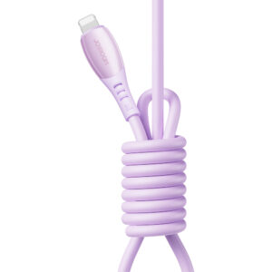 Joyroom S-A59 Vibrant Series 30W USB-C - Lightning kabelis 1.2m - violetinės spalvos - Image 2