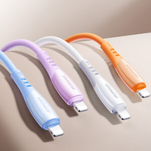 Joyroom S-A59 Vibrant Series 3A USB-A - Lightning kabelis 1.2m - oranžinės spalvos - Image 9