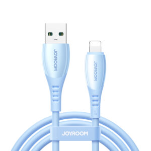 Joyroom S-A59 Vibrant Series 3A USB-A - Lightning kabelis 1.2m - mėlynos spalvos