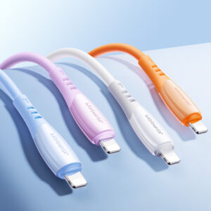 Joyroom S-A59 Vibrant Series 3A USB-A - Lightning kabelis 1.2m - mėlynos spalvos - Image 8