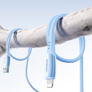 Joyroom S-A59 Vibrant Series 3A USB-A - Lightning kabelis 1.2m - mėlynos spalvos - Image 9