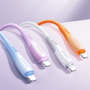 Joyroom S-A59 Vibrant Series 3A USB-A - Lightning kabelis 1.2m - violetinės spalvos - Image 8