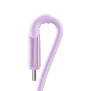 Joyroom S-A59 Vibrant Series 3A USB-A - USB-C kabelis 1.2m - violetinės spalvos - Image 2