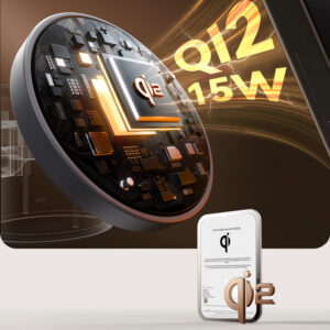 Joyroom JR-W23 Qi2 4-in-1 desktop charger with built-in inductive night light - white - Image 9