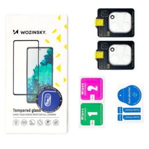 Wozinsky Full Camera Glass apsauginis stiklas skirtas rear camera skirtas Samsung Galaxy A57 - 2 pcs. - Image 2