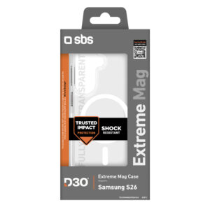 SBS Extreme D30 dėklas skirtas Samsung Galaxy S26 suderinamas su MagSafe - skaidrus - Image 2