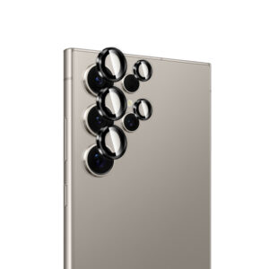 Puro Individual apsauginis stiklas skirtas the rear camera skirtas Samsung Galaxy S26 Ultra - with black frames