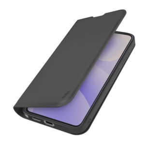 SBS Wallet Smooth dėklas skirtas Samsung Galaxy S26 Ultra with Flip Cover - juodos spalvos