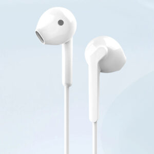 Dudao X3 Wired USB-C In-Ear Headphones - White - Image 2