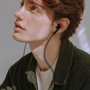 Dudao X3+ in-ear headphones, wired, 3.5mm minijack - black - Image 2