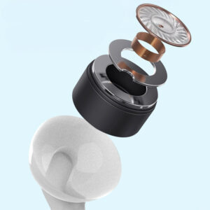 Dudao X3+ in-ear headphones, wired, 3.5mm minijack - white - Image 4