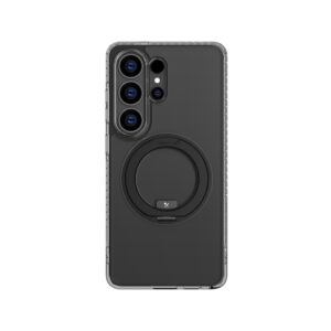 AmazingThing Titan Pro MagSpin Drop Proof dėklas skirtas Samsung S26 Ultra Compatible with MagSafe - juodos spalvos