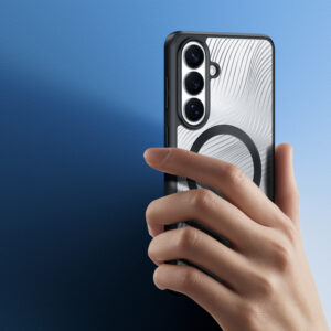 Dux Ducis Aimo Mag dėklas skirtas Samsung S26 Plus suderinamas su MagSafe - juodos spalvos - Image 5