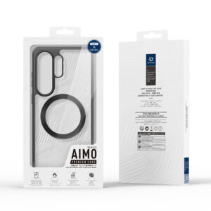 Dux Ducis Aimo Mag dėklas skirtas Samsung S26 Ultra suderinamas su MagSafe - juodos spalvos - Image 7