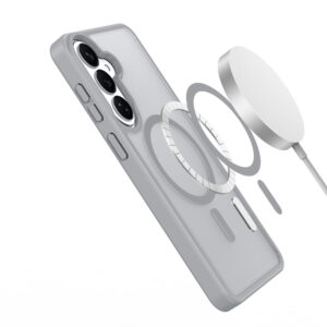 Dux Ducis Yind MagSafe Compatible Samsung S26 dėklas - pilkos spalvos - Image 7
