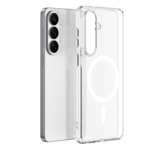 Dux Ducis Clin Mag Case suderinamas su MagSafe samsung Samsung S26 - skaidrus
