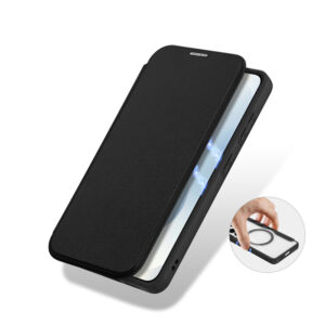 Dux Ducis Skin X Pro MagSafe Compatible Wallet dėklas skirtas Samsung Galaxy S26+ - juodos spalvos - Image 6