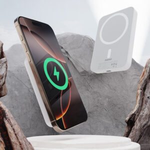 Dudao K26 Power Bank 10000mAh 20W USB-A / USB-C / MagSafe - White - Image 2