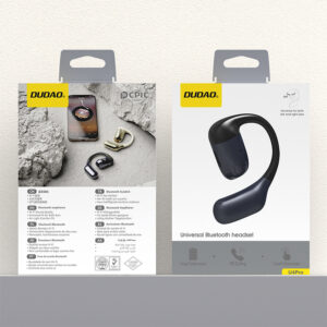 Dudao U4Pro Bluetooth Over-Ear Headphone, Universal for Both Ears - Black - Image 8