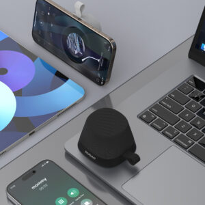 Dudao Y20 Wireless Speaker with Magnetic Mount Bluetooth 5.3 - Black - Image 5