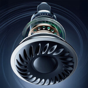 Dudao Y20 Wireless Speaker with Magnetic Mount Bluetooth 5.3 - Black - Image 9