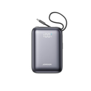 Joyroom JR-PBF29 20000mAh 22.5W Powerbank with Double Cable - Black - Image 2