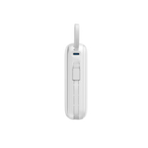 Joyroom JR-PBF29 20000mAh 22.5W Powerbank with Double Cable - White - Image 5