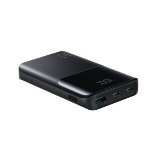 Joyroom JR-QP191 Star Series Mini 10000mAh 22.5W Powerbank with Digital Display - Black - Image 3